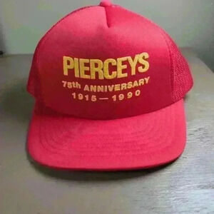 Pierceys Supplies Dartmouth Nova Scotia Vintage  Hat - 75th Anniversary Hat